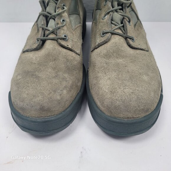 Mondo PT UFCW Men\'s Green Genuine Leather Military Combat Boots US Size 10.5R main image 9